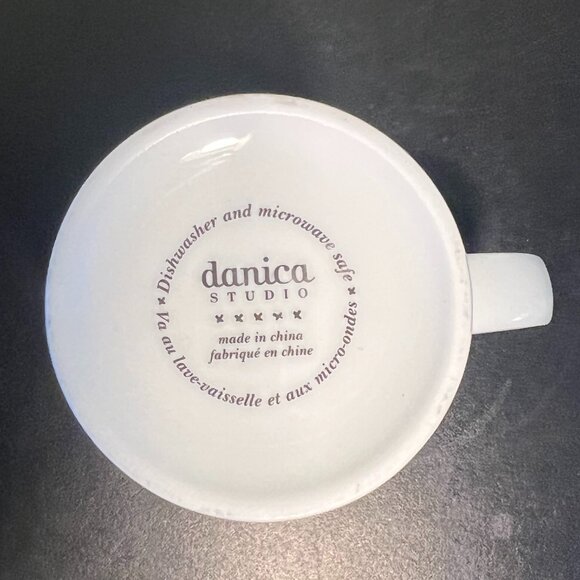 DANICA STUDIO Hill and Dale Porcelain Mug ~  Scenic Community Tall Row Houses - Picture 9 of 10